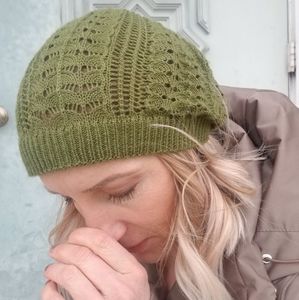 Beanie dark olive, lightweight